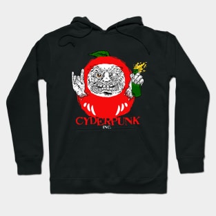 CYDERPUNK DARUMA black Hoodie